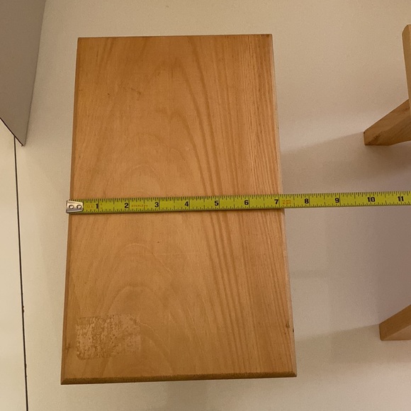 Wooden bench step stool - Picture 4 of 12